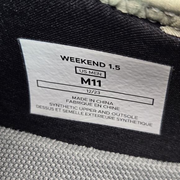 NEW Vessi Weekend 1.5 Mens Size 11 Waterproof Shoes Sneaker Light Sage Green - Picture 10 of 12